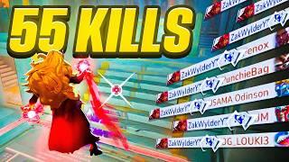 WHY im the BEST Scarlet in the World (KO Proficiency Unlocked) Almost 60 Kills in Marvel Rivals!