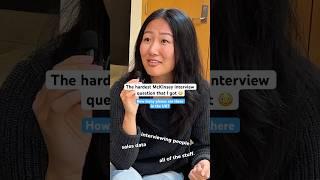 How would you answer this interview question? #internship #consulting #career