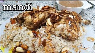 authentic chicken mandi recipe arabic style || zeb cooking
