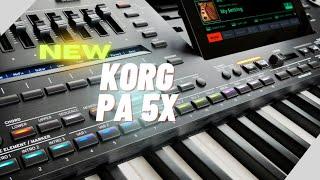 New Korg PA5X Arranger Keyboard