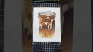 Drawing an iced coffee!