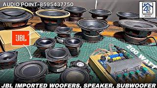 cheapest imported & JBL speaker, woofer, subwoofer | 6", 5", 3",2",2.75" | High quality driver's 