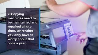 3 reasons why you should rent a copier machine instead of buying one