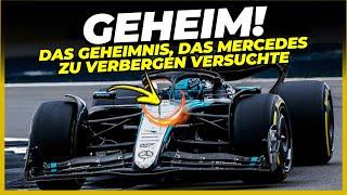 LÖSUNG, DIE VON MERCEDES GEFUNDEN WURDE, IST DAS GEHEIMNIS DER ENTWICKLUNG DES W15 - FORMEL 1