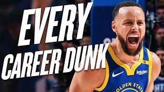 Every Dunk Of Steph Curry's Career