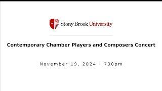 Contemporary Chamber Players and Composers Concert