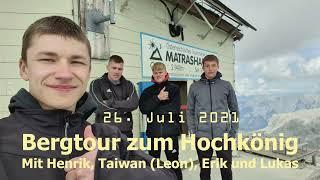 Bergtour zum Hochkönig | Sommer 21 | Eindrücke Unterwegs