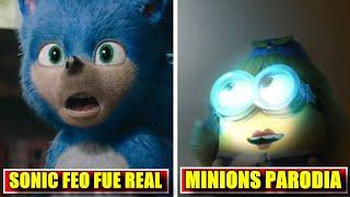 SONIC FEO NO FUE MARKETING, MINIONS NUEVA PARODIA, MARIO KART LEGO