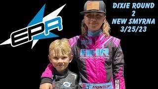 Dixie Shootout Series Round 2 NSQMRA 3/25/2023 Evan Phillips Racing in car video