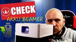  TestSieger Akku Beamer Full HD  VIVIBRIGHT J20 Beamer, tragbarer