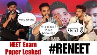 Elvish Yadav, Munawar Faruqui & Fukra Insaan Reaction On #NEET Exams Paper Leaked | #RENEET Demand