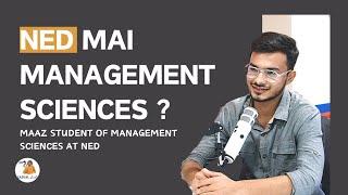 Inside Look into Non-Engineering Fields in NED University Ft. Maaz Aslam | Management Sciences