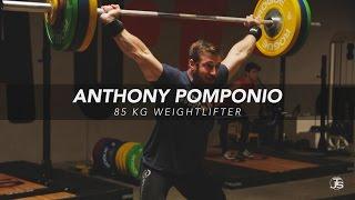 Anthony Pomponio: Posing Trunks to Weightlifting Platform