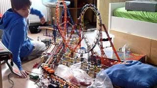 Knex launched coaster test