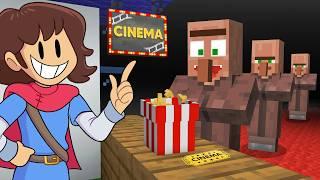 Opening a MOVIE THEATER in Minecraft