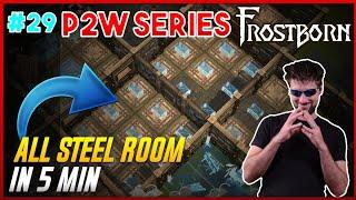 Building an all metal base in 5 minutes! EPIC FAIL! Frostborn P2W Series Ep. 29!
