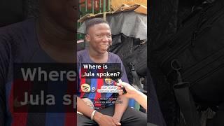 Where is Jula/Dioula spoken in the world?