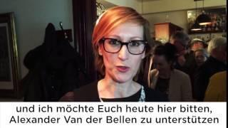 Stimmen für Van der Bellen: Nicole Beutler