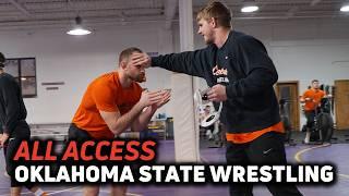 Inside A Division 1 Wrestling Practice With #3 Oklahoma State Before They Take On #5 Northern Iowa