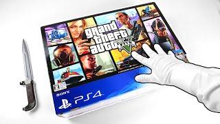 PS4 "GRAND THEFT AUTO V" UNBOXING! Sony PlayStation 4 GTA 5 Console