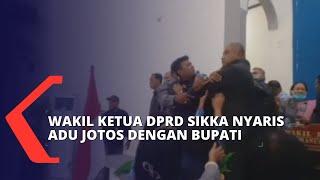 Seusai Sidang, Wakil Ketua DPRD Sikka Nyaris Adu Jotos dengan Bupati