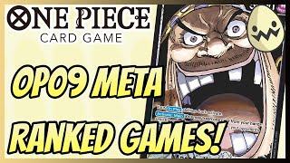 One Piece Card Game: OP09 Marshal D. Teach testing