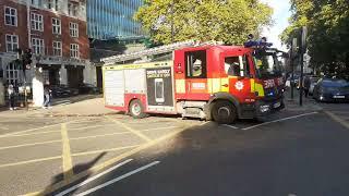 **FULL HOUSE** A231, A236 London Fire Brigade (Euston) Responding.