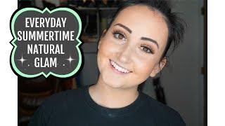 EVERYDAY SUMMERTIME NATURAL GLAM | FULL FACE TUTORIAL | Tiffany Schutte