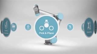 Universal Robots / SP Elements -  Pick and Place using Collaborative Robots