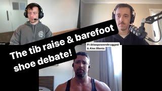 Tib training/Barefoot debate w/Atlaspowershrugged ft Alec Blenis