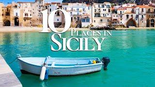 10 Most Beautiful Places to Visit in Sicily 4K   | Sicily Travel Guide