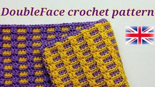 Double face crochet pattern - for beginners