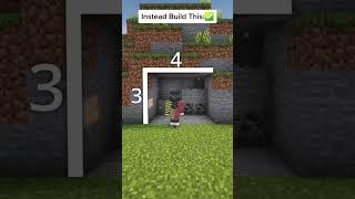 Minecraft Secret Base #shorts