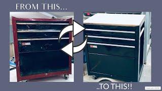 Craftsman Tool Chest Restoration! Bringing It Back To Life!!