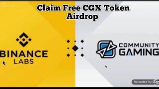 Claim CGX Token Airdrop !!