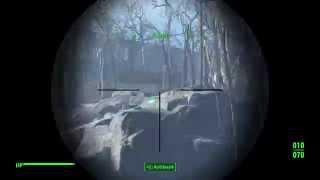 Fallout 4 - Synths shooting a bear for no good reason