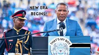 Reaction To Botswana's Presidential Inauguration