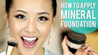 How to Apply Mineral Foundation (BareMinerals)