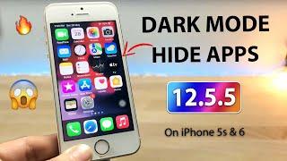 Dark Mode & Hide Apps on iPhone 5s & 6 on iOS 12.5.5 - Enable Now