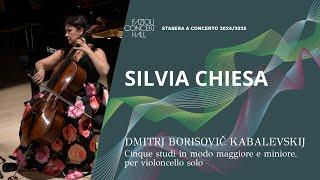 Silvia Chiesa: Kabalevskij, Five Studies in Major and Minor for cello solo