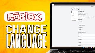 How To Change Language on Roblox (2024) Easy Tutorial