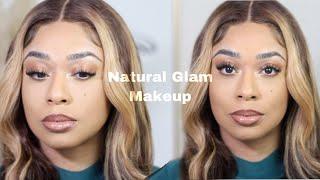Very Detailed Natural Glam Makeup Tutorial X Affordable! | Brittbeauty
