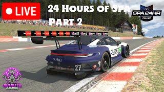 iRacing Special Event l 24 Hours of Spa w/ Quest Motorsport (Part 2)
