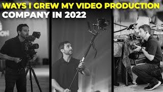 Growing a Video Production company in 2022 | Monthly Breakdown + How I Made MONEY