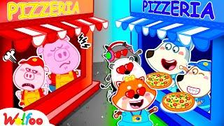 Wolfoo's Sibling Pizza  Adventure  Funny Stories About Sibling For Kids | Wolfoo Channel