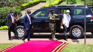 SEE HOW UGANDAN PRESIDENT MUSEVENI ARRIVED AT THE 43rd (AAPAM) IN KAMPALA UGANDA WITH TIGHT SECURITY