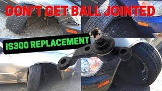 How to Replace Ball Joints on Lexus IS300 Altezza Sportcross JZX100 Chaser