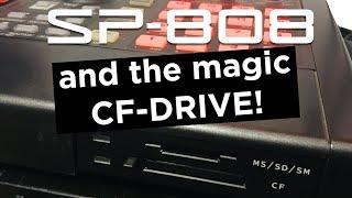 Roland SP-808: Finally the Mysterious CF-Card Reader installed