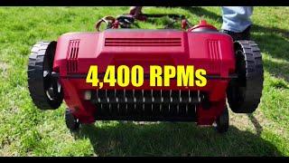 Most Powerful and Cheapest Dethatcher/Scarifier / Tested and Reviewed / Power Rake