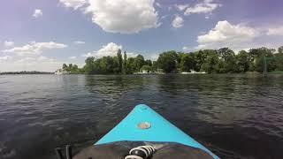 SUP Tour um die Pfaueninsel, Berlin